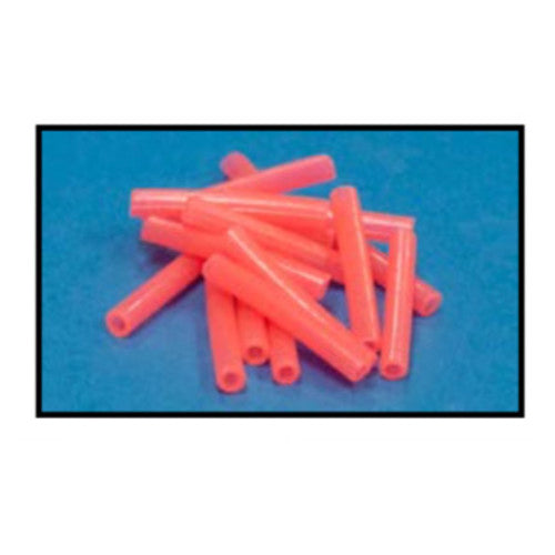 Pre-Cut Chafe Gear, Pink, 2.0MM. 28 MM Luminous Vinyl chafe tubing, 1000 pcs./bag