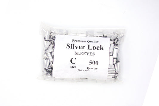Silverlock, Aluminum Sleeves, Size "C", 500pcs./bag