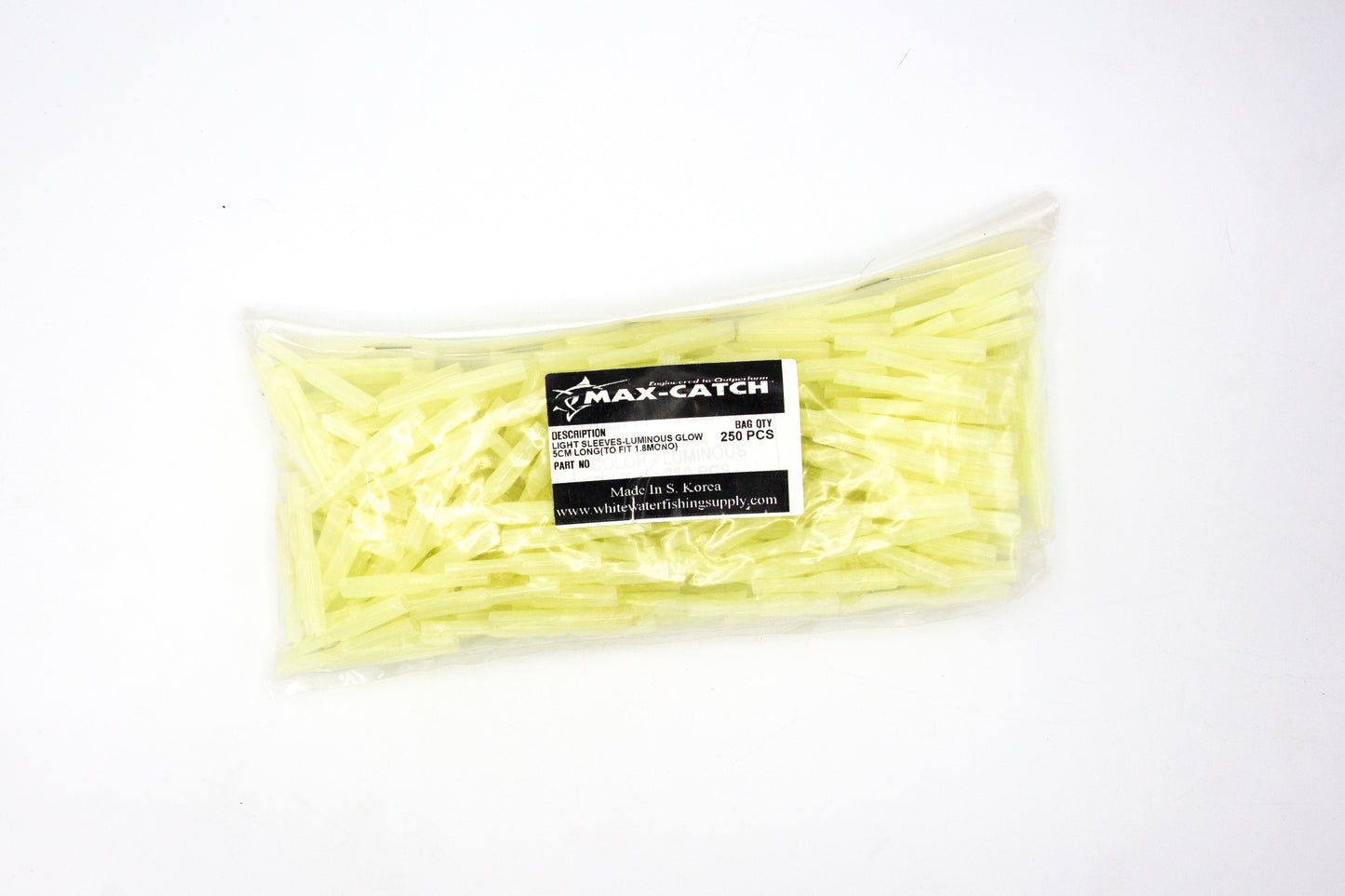 Max-Catch, Crimp Protectors, Luminous Glow, 250pcs./bag