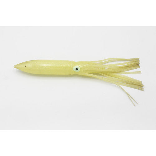 Max-Catch Artificial Squid Lure, Glow Green (#12), 32CM. Sold 100pcs./box.