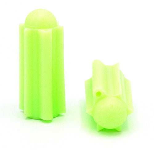Glow Float. Luminous hard plastic leader line float. Sold 100pcs./bag.