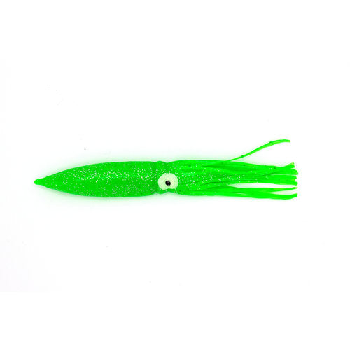 Max-Catch Artificial Squid Lure, Green (#18), 15CM. Sold 100pcs./box.